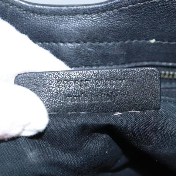 SAINT LAURENT Chic Mini Hand Bag Leather Black 297957 Auth yk12668 - Picture 12 of 16